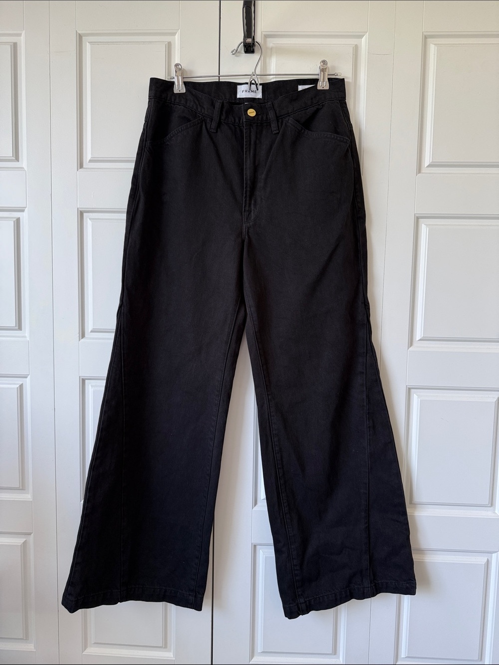 FRAME Le Baggy Palazzo Pants - Size 29